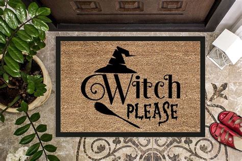 Embody the Witchy Aesthetic with a Witchy Doormat